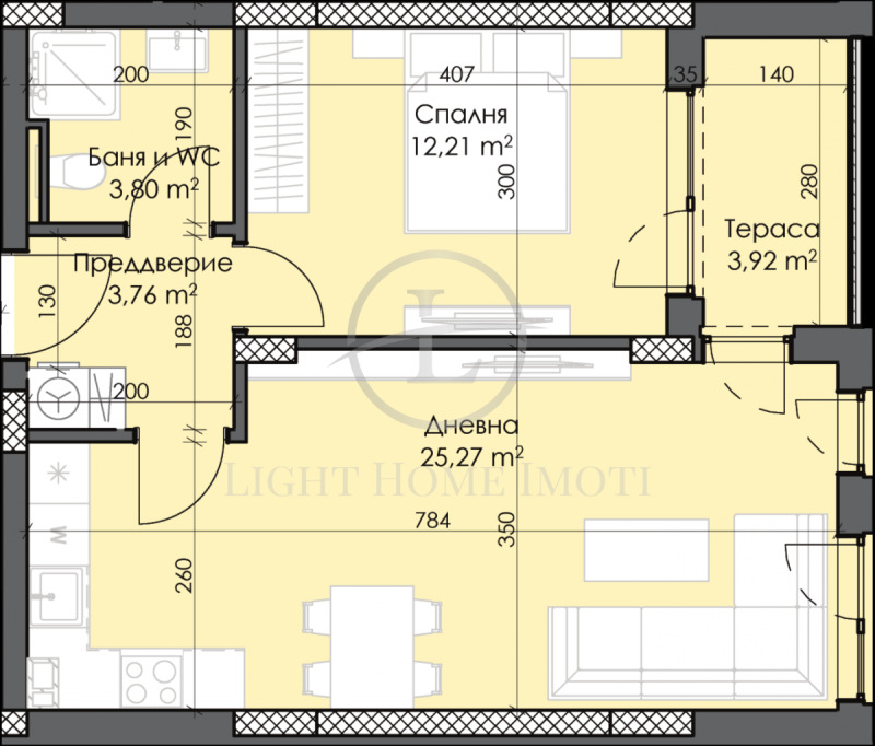 Продава 2-СТАЕН, гр. Пловдив, Тракия, снимка 6 - Aпартаменти - 49314955