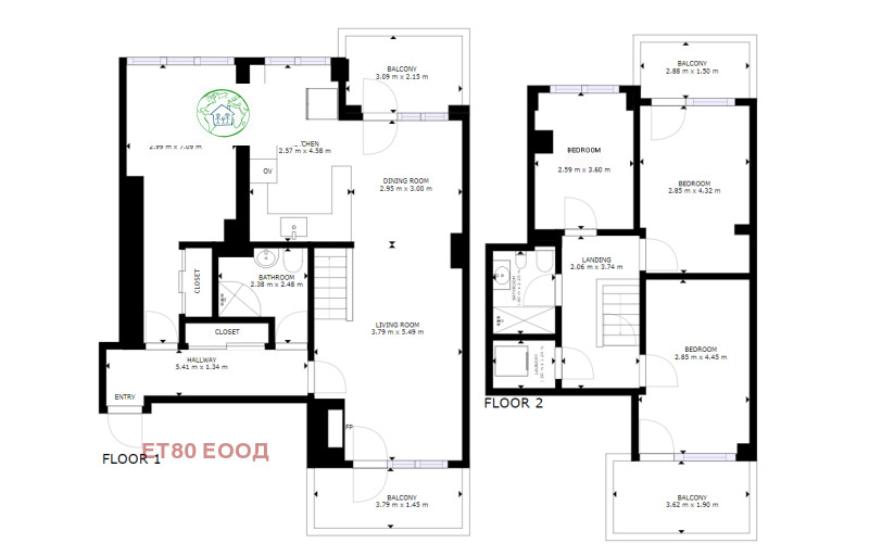 De vânzare  Maisonette Sofia , Zona B-5-3 , 168 mp | 69384899 - imagine [16]
