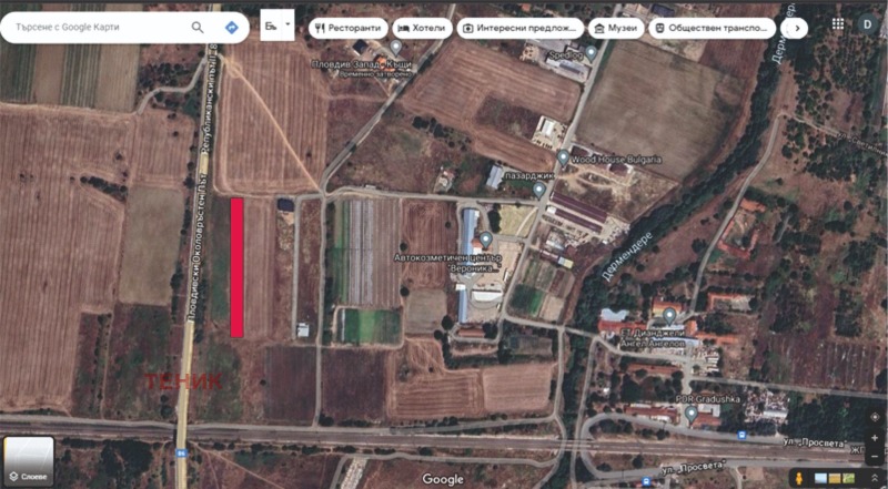 Till salu  Komplott Plovdiv , Pestjersko sjose , 6048 kvm | 23424423