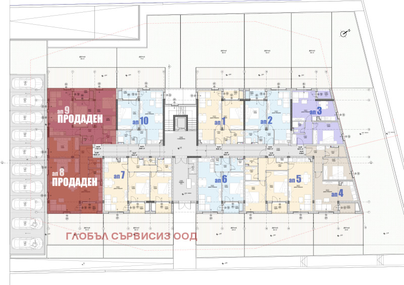 Продава 3-СТАЕН в град София, Малинова долина - 99 кв.м / 280 000 € » 547 632.40 лв., ГЛОБЪЛ СЪРВИСИЗ ООД