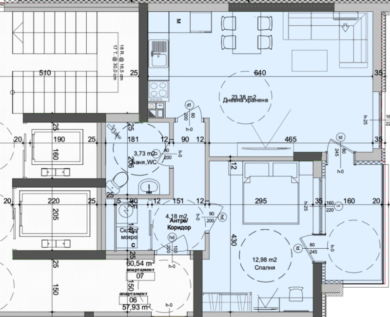 Продава  2-стаен град Бургас , Славейков , 71 кв.м | 61409997