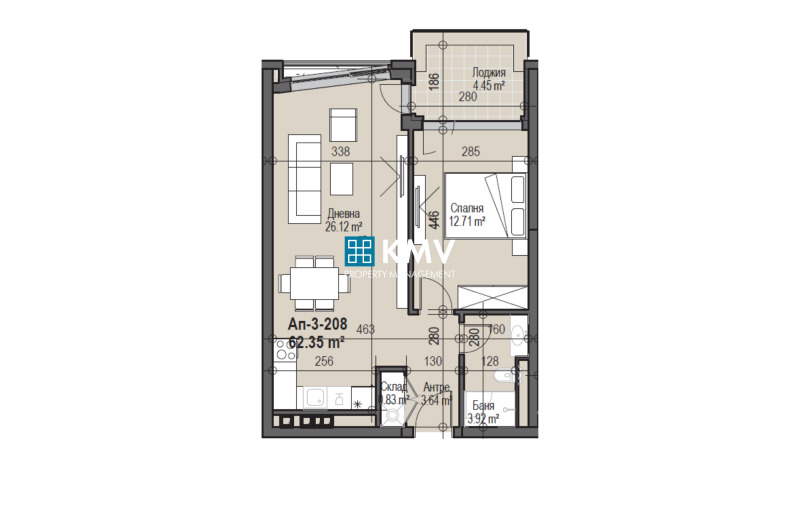 Продава  2-стаен град София , Сердика , 72 кв.м | 50482280 - изображение [2]