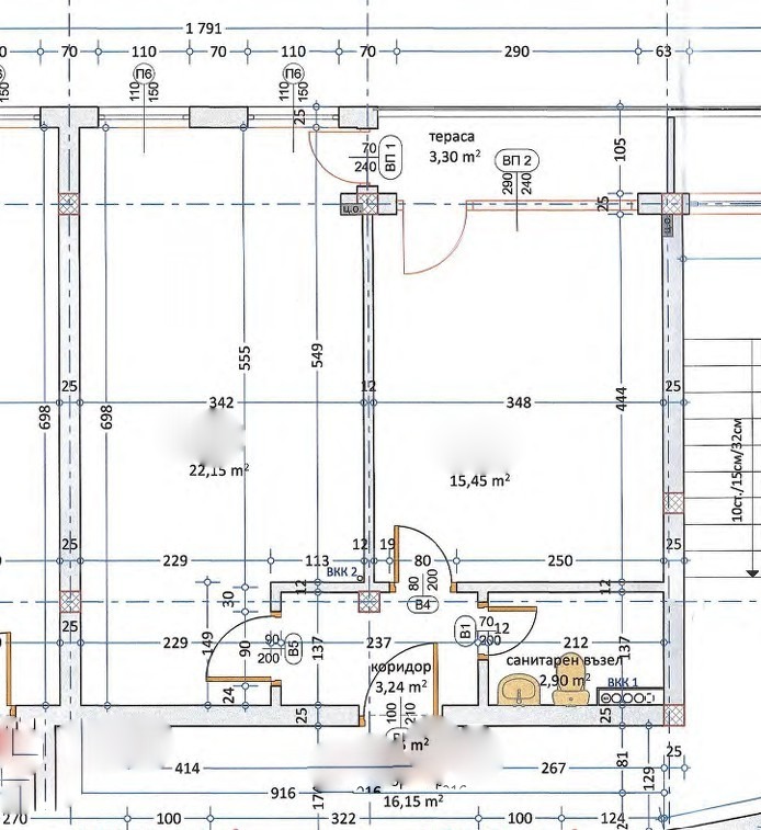Продава 2-СТАЕН, гр. Варна, Гръцка махала, снимка 6 - Апартаменти - 55278144