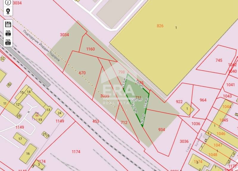 Продава  Парцел град София , Димитър Миленков , 1386 кв.м | 67865001 - изображение [2]