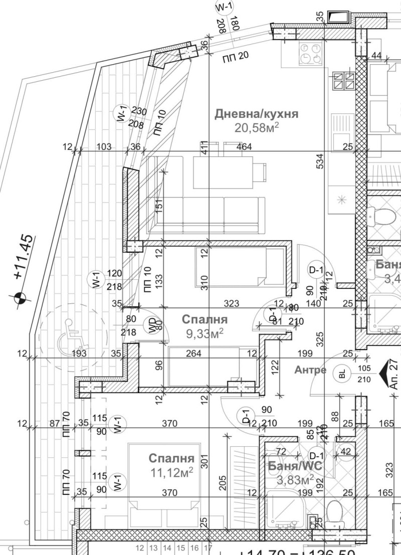 Продава 3-СТАЕН в град Варна, Левски 1 - 89 кв.м / 166 340 € » 325 332.76 лв., АДМИРАЛ РИЪЛ ЕСТЕЙТ ЕООД