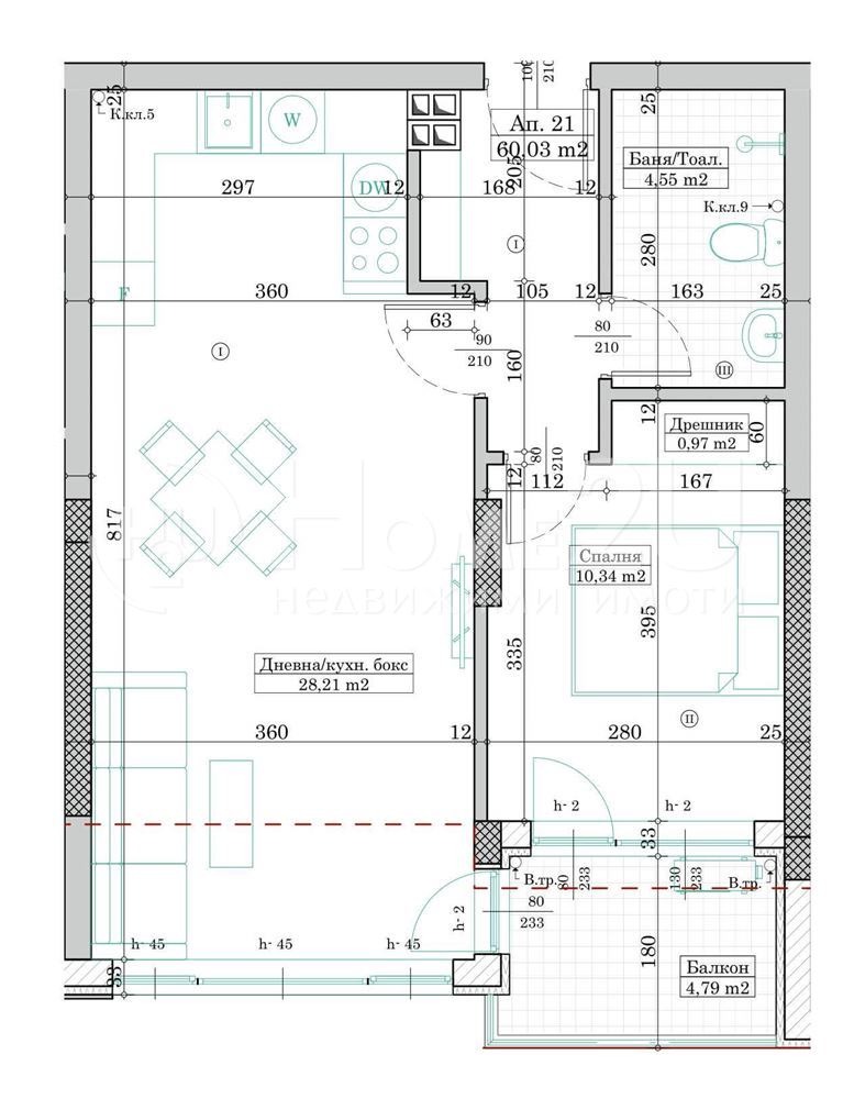 Te koop  1 slaapkamer Varna , Levski 1 , 70 m² | 71372129 - afbeelding [2]