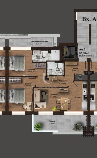 Продаја  2 спаваће собе Софија , Панчарево , 165 м2 | 79628616 - слика [8]