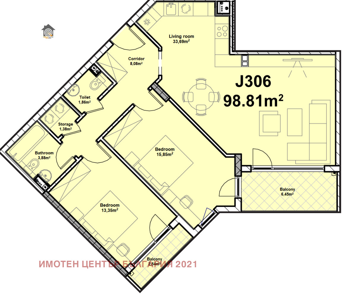 Продава 3-СТАЕН | Imot.bg — изображение 1