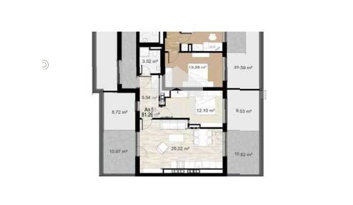 En venta  1 dormitorio Sofia , Druzhba 2 , 96 metros cuadrados | 41405785 - imagen [2]