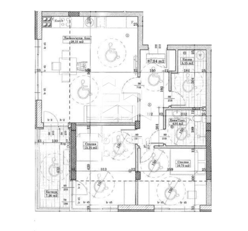 Продава 3-СТАЕН, гр. Варна, Изгрев, снимка 7 - Aпартаменти - 47226049