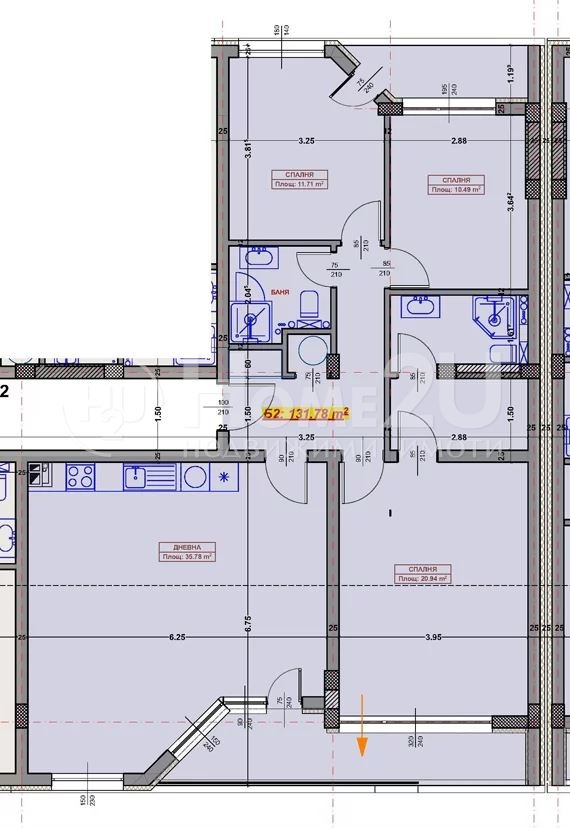 Продава  4-стаен град Варна , Възраждане 1 , 155 кв.м | 38501185 - изображение [3]