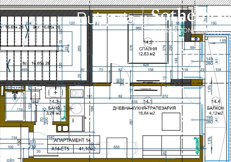 In vendita  1 camera da letto Sofia , Tsentar , 57 mq | 93229069 - Immagine [6]