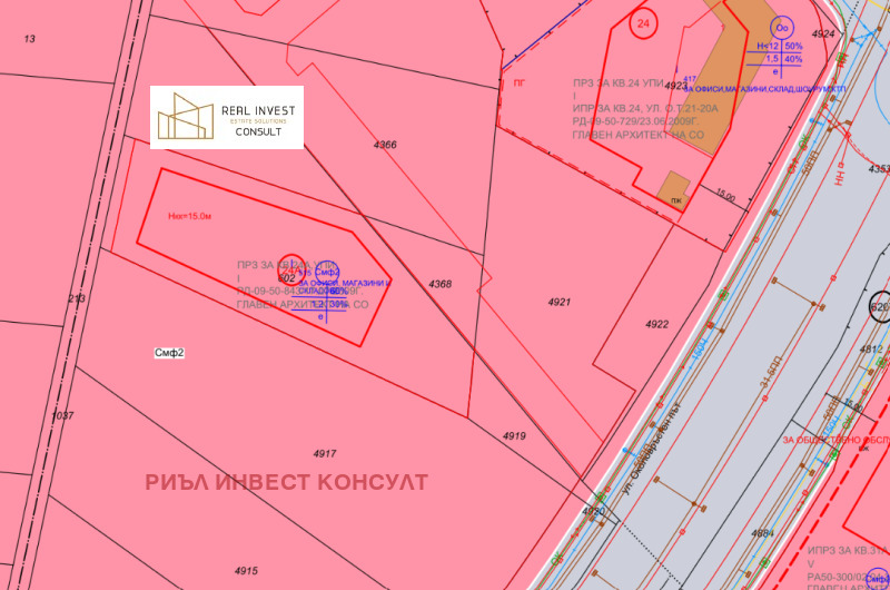 Продава ПАРЦЕЛ, гр. София, в.з.Врана - Лозен, снимка 4 - Парцели - 52375362