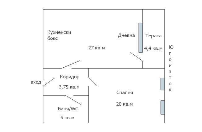 Till salu  1 sovrum Varna , Sveti Nikola , 82 kvm | 38982755 - bild [17]