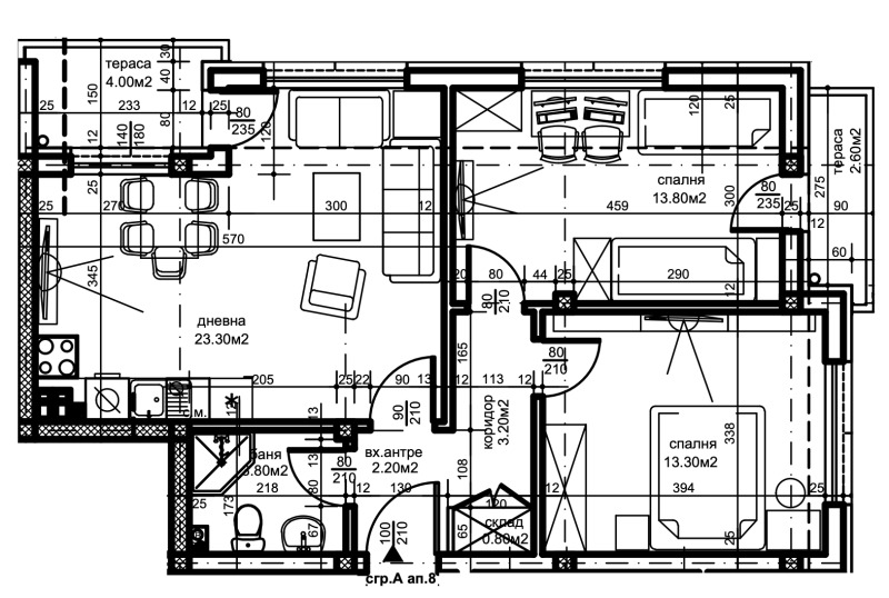 Продава 3-СТАЕН, гр. Пловдив, Беломорски, снимка 2 - Aпартаменти - 49207832