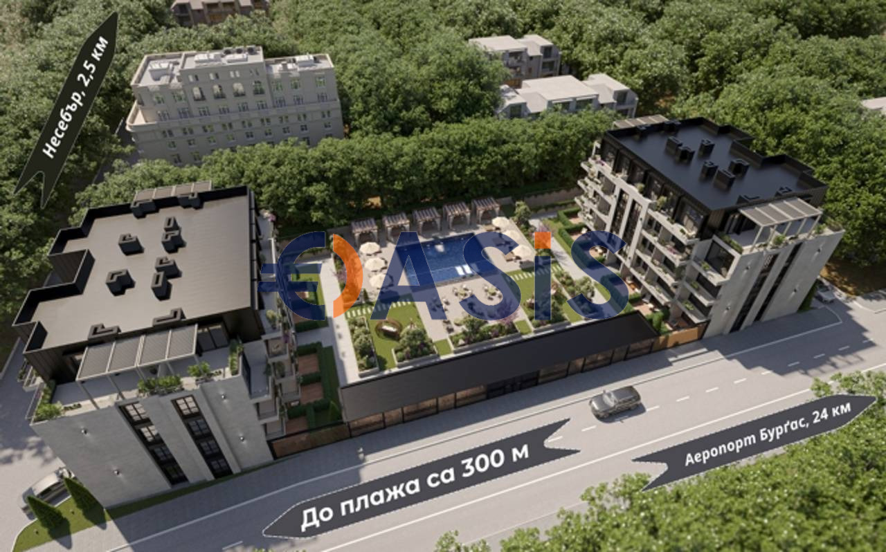 Продава 1-СТАЕН, к.к. Слънчев бряг, област Бургас, снимка 4 - Апартаменти - 53970073