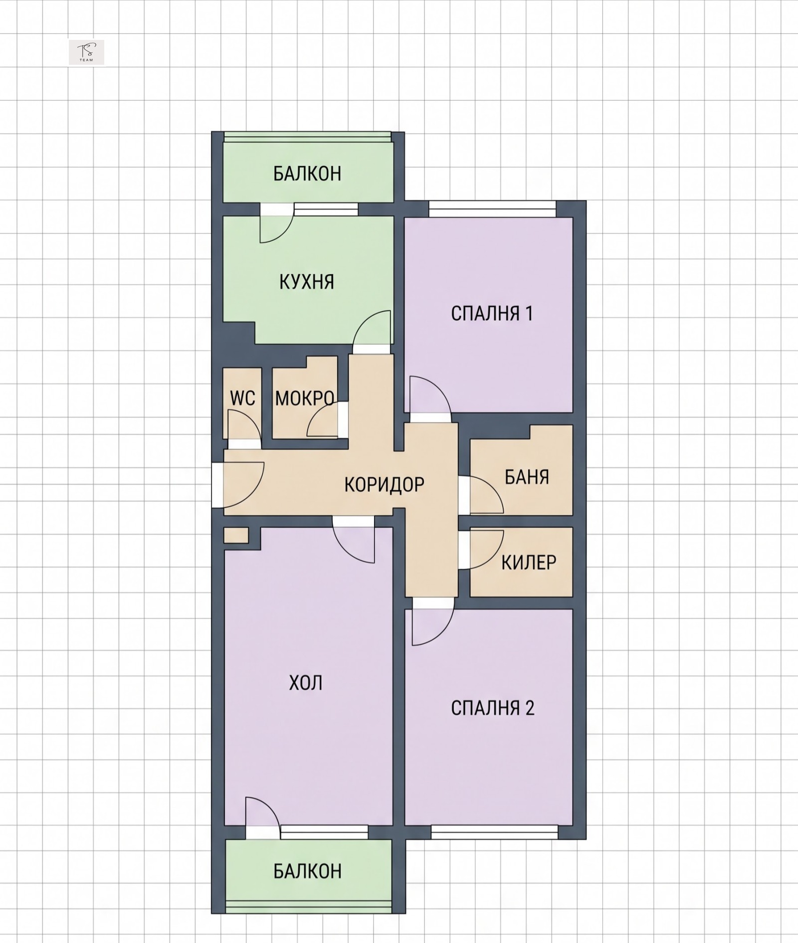 Продава 3-СТАЕН, гр. София, Люлин 3, снимка 7 - Апартаменти - 56735469