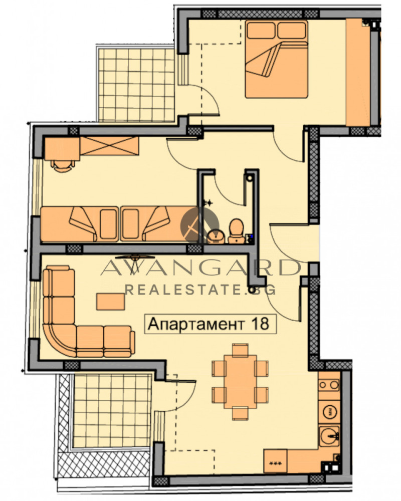 En venta  2 dormitorios Plovdiv , Jristo Smirnenski , 106 metros cuadrados | 32295062 - imagen [2]