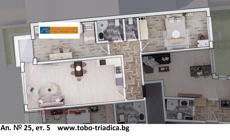 À venda  2 quartos Sofia , Strelbichtche , 130 m² | 51598102