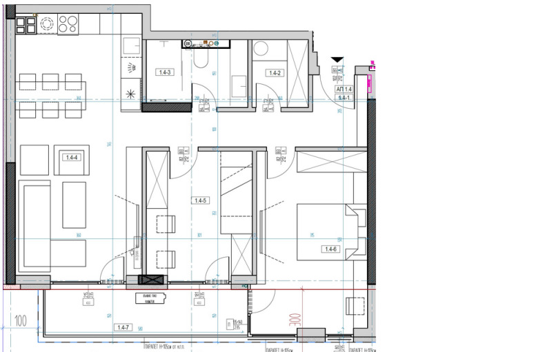 Продава  3-стаен град София , Малинова долина , 107 кв.м | 90062329 - изображение [9]