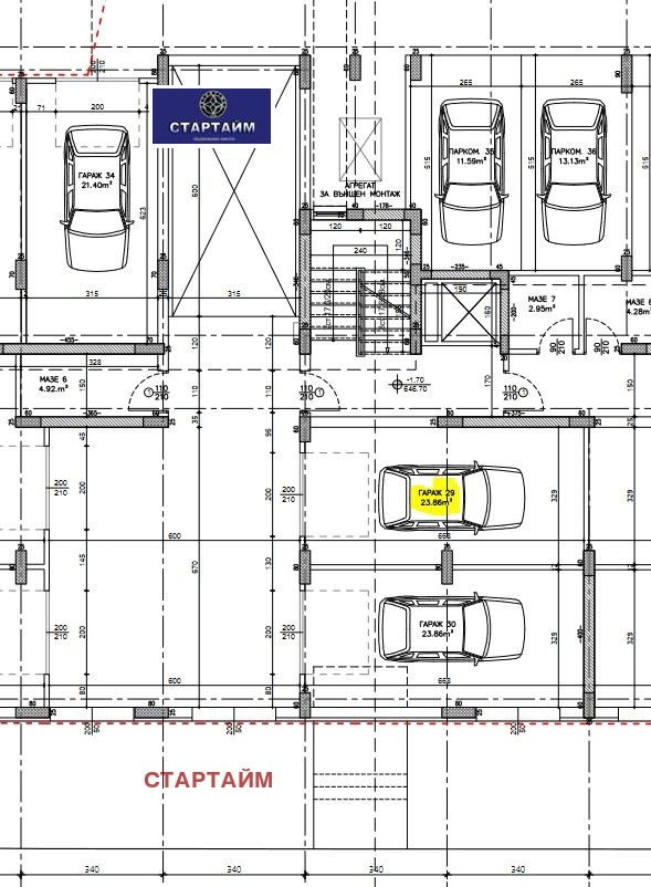 Продава ГАРАЖ, ПАРКОМЯСТО, гр. София, Студентски град, снимка 3 - Гаражи и паркоместа - 47478339