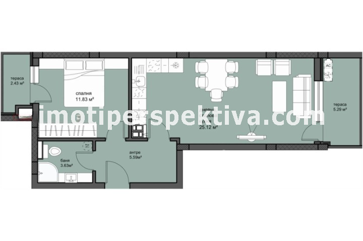 Продава 2-СТАЕН, гр. Пловдив, Кючук Париж, снимка 2 - Апартаменти - 55751107
