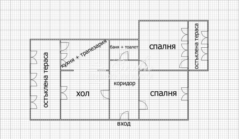 Til salg  2 soveværelser Shumen , Pazara , 90 kvm | 97442919 - billede [14]