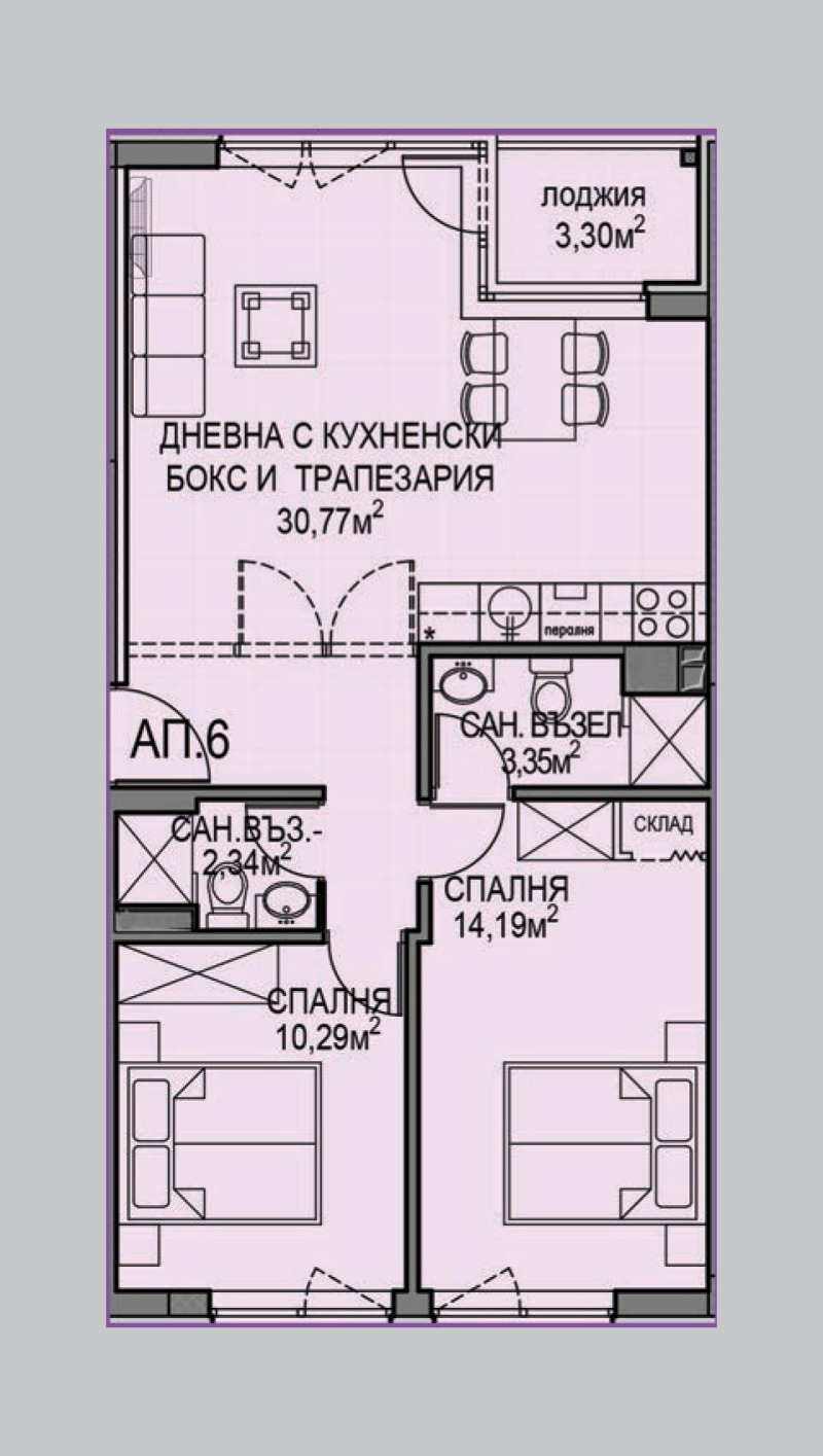 De vânzare  2 dormitoare Sofia , Obelia 2 , 87 mp | 66801815 - imagine [2]