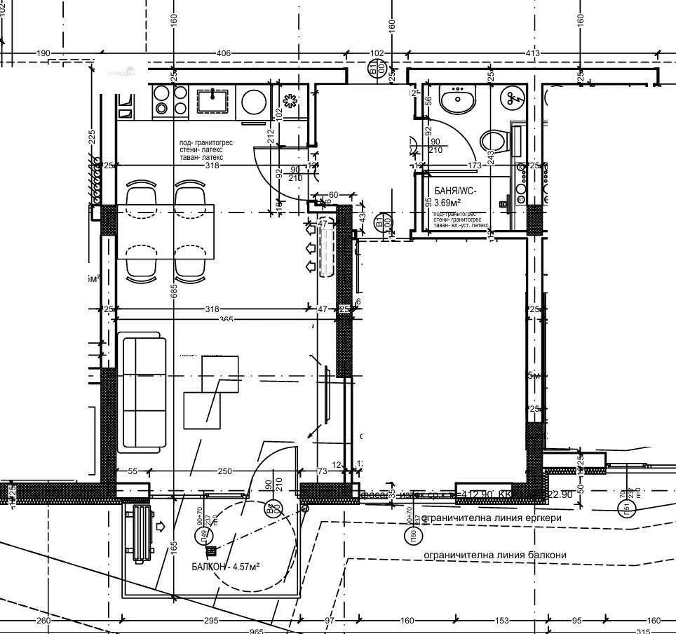 Продава 2-СТАЕН, гр. Благоевград, Освобождение, снимка 13 - Апартаменти - 54238571