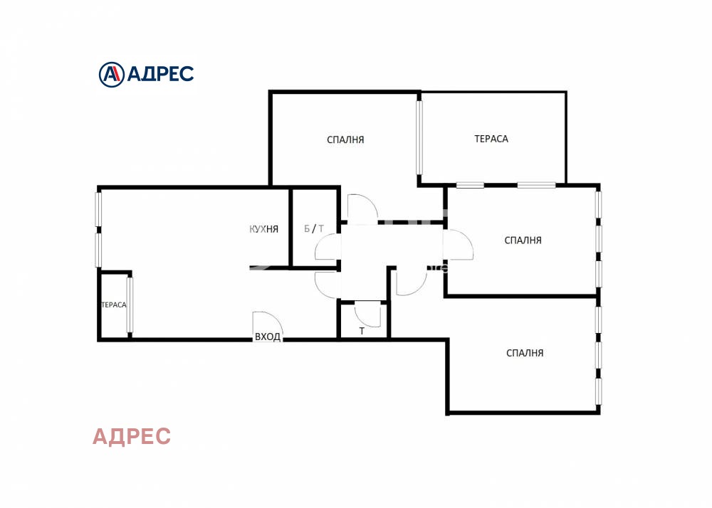 Продава МНОГОСТАЕН, гр. Варна, Лятно кино Тракия, снимка 4 - Апартаменти - 53914788