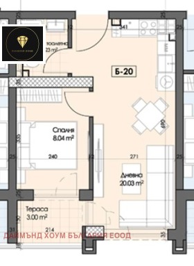 1 quarto Gagarin, Plovdiv 2