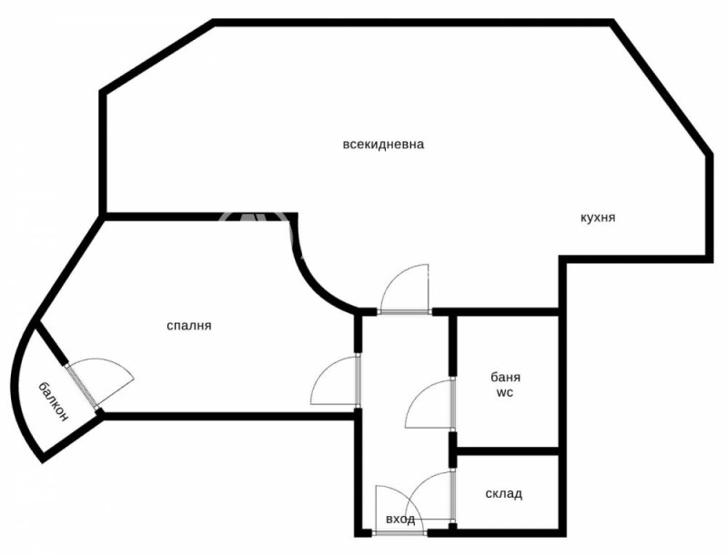 Eladó  1 hálószoba Sofia , Hipodruma , 83 négyzetméter | 87583301 - kép [4]