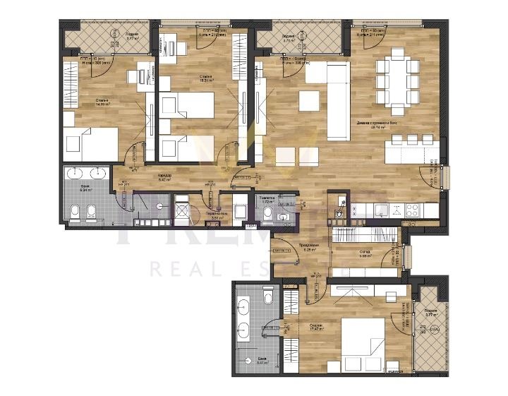 Eladó  3 hálószobás Sofia , Bojana , 212 négyzetméter | 52138239
