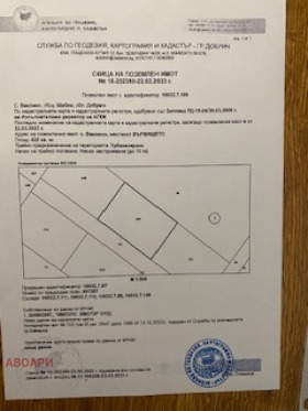 Продава ПАРЦЕЛ, с. Ваклино, област Добрич, снимка 2 - Парцели - 47419535