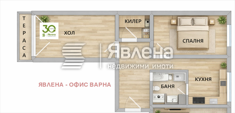 Продава 2-СТАЕН, гр. Варна, Младост 2, снимка 5 - Апартаменти - 53818948
