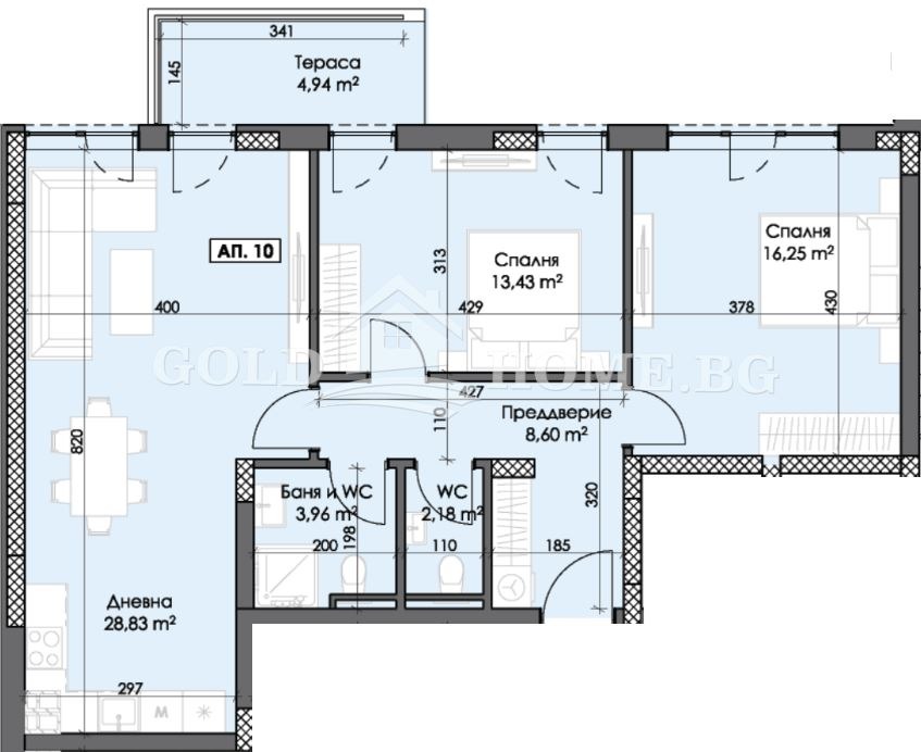 Продава 3-СТАЕН, гр. Пловдив, Тракия, снимка 9 - Апартаменти - 54602020