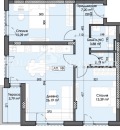 Продава  3-стаен град Пловдив , Тракия , 100 кв.м | 21597289 - изображение [3]