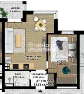 1 bedroom Vastanicheski, Plovdiv 2