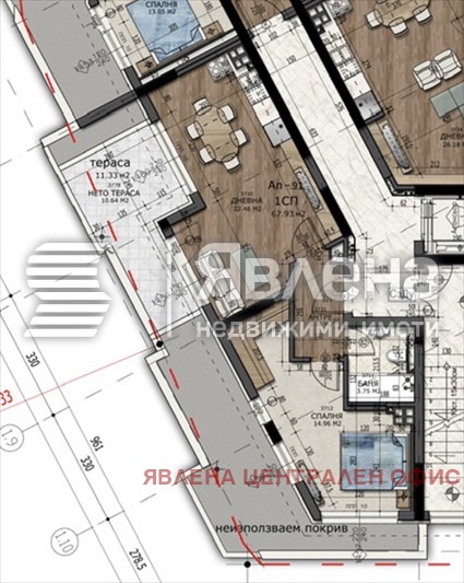 Продава 2-СТАЕН, гр. София, Полигона, снимка 2 - Апартаменти - 56218534