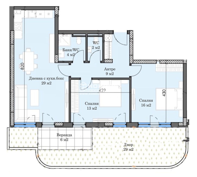 Продава 3-СТАЕН, гр. Пловдив, Тракия, снимка 3 - Aпартаменти - 48288369