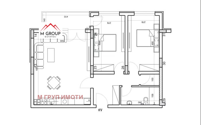 Продава 3-СТАЕН, гр. Пловдив, Младежки Хълм