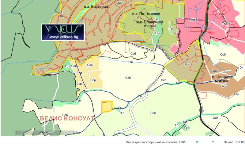 Продава  Парцел град София , с. Бистрица , 8000 кв.м | 25370605 - изображение [2]
