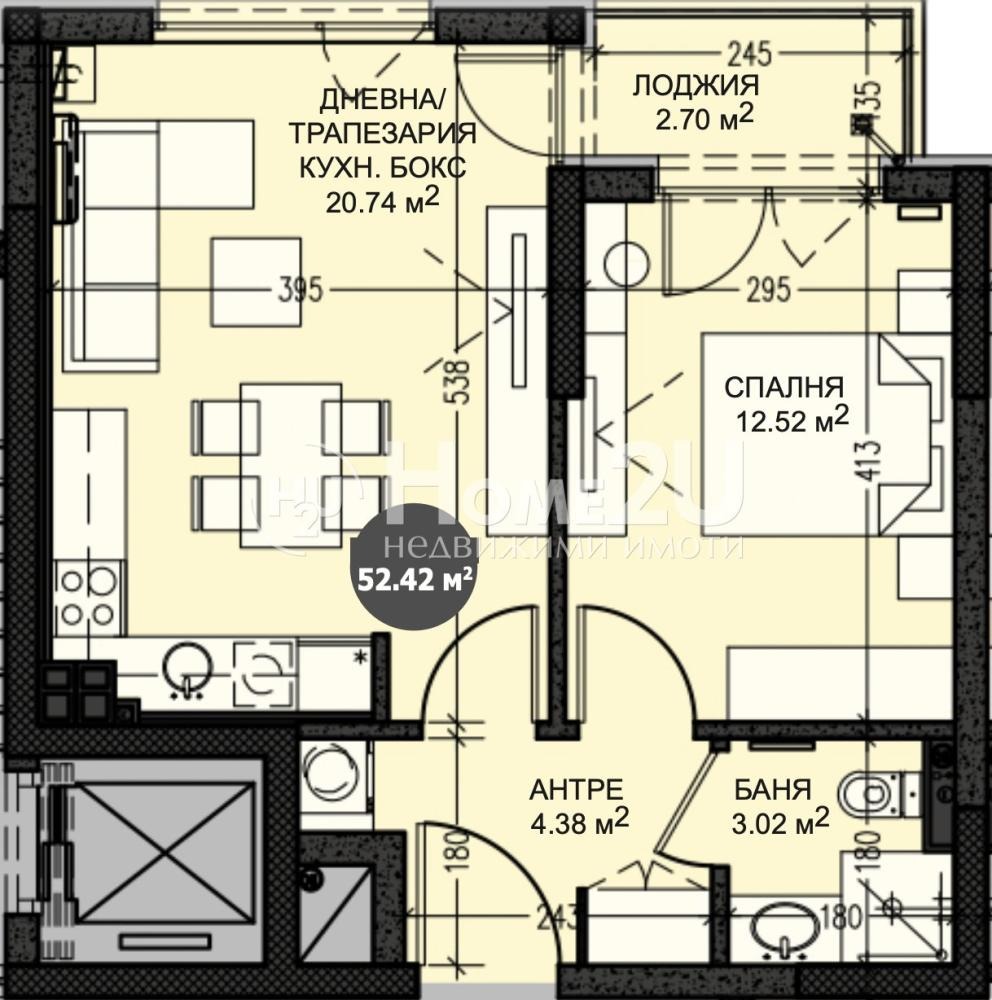 Продава 2-СТАЕН, гр. София, Овча купел, снимка 6 - Апартаменти - 53833669