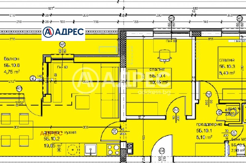 Продава 3-СТАЕН, гр. Варна, Кайсиева градина