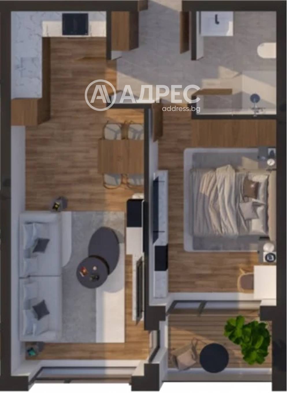 Продава 2-СТАЕН, гр. София, Малинова долина, снимка 4 - Апартаменти - 55540804