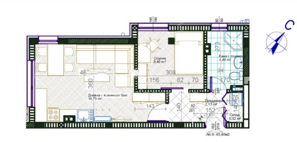 Продава 2-СТАЕН, гр. Пловдив, Христо Смирненски, снимка 1 - Aпартаменти - 49128270