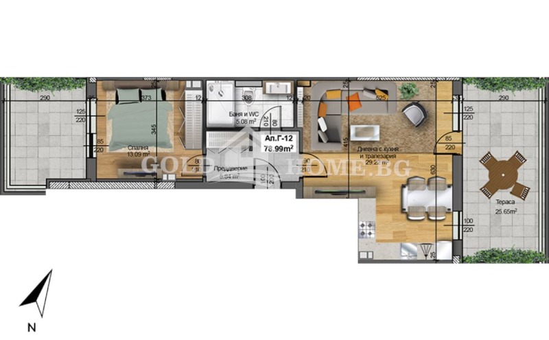 Продава  2-стаен град Пловдив , Христо Смирненски , 58 кв.м | 48012616 - изображение [7]