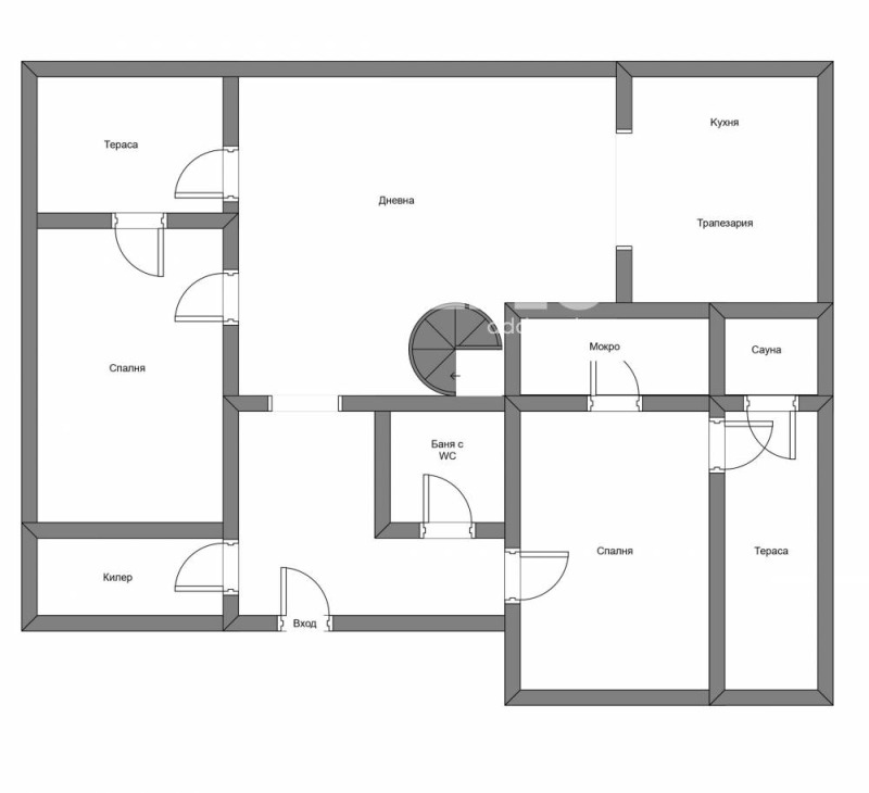 Продава  Многостаен град София , Белите брези , 174 кв.м | 80239990 - изображение [4]