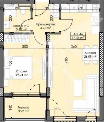 Продава 2-СТАЕН, гр. Пловдив, Тракия, снимка 1 - Aпартаменти - 47501937