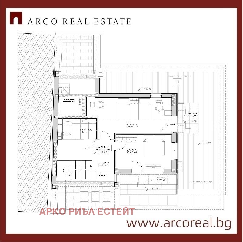 Продава МЕЗОНЕТ, гр. София, Лозенец, снимка 6 - Апартаменти - 56708508